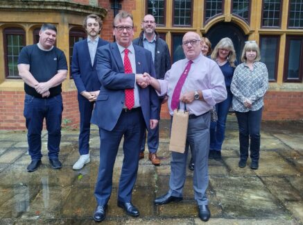 Community thanks Bob for long service