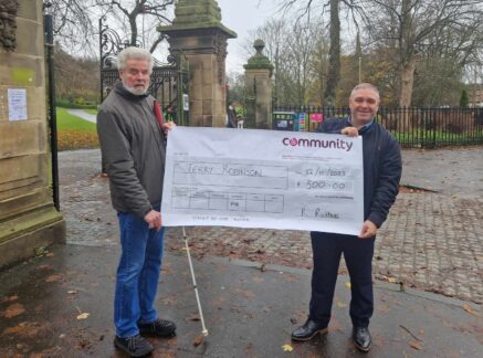 Community supports fundraising walk